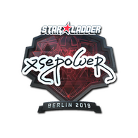 Sticker | xsepower (Foil) | Berlin 2019