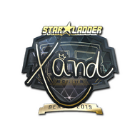 Sticker | xand (Gold) | Berlin 2019