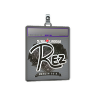 Sticker Slab | REZ (Foil) | Berlin 2019