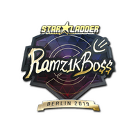 Sticker | Ramz1kBO$$ (Gold) | Berlin 2019