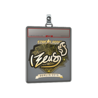 Sticker Slab | Zeus (Gold) | Berlin 2019