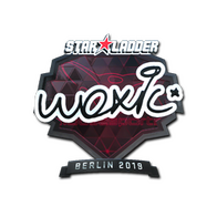 Sticker | woxic (Foil) | Berlin 2019
