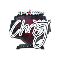 Sticker | chrisJ (Foil) | Berlin 2019