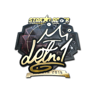 Sticker | LETN1 (Gold) | Berlin 2019