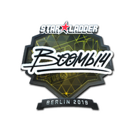 Sticker | Boombl4 (Foil) | Berlin 2019