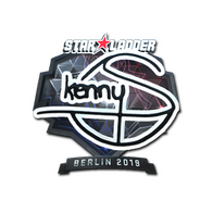Sticker | kennyS (Foil) | Berlin 2019