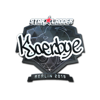 Sticker | Kjaerbye (Foil) | Berlin 2019