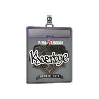 Sticker Slab | Kjaerbye (Foil) | Berlin 2019