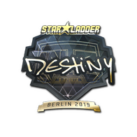 Sticker | DeStiNy (Gold) | Berlin 2019