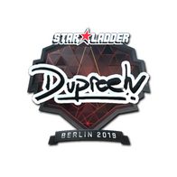 Sticker | dupreeh (Foil) | Berlin 2019