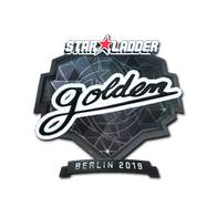 Sticker | Golden (Foil) | Berlin 2019
