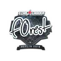 Sticker | f0rest (Foil) | Berlin 2019