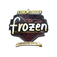 Sticker | frozen (Gold) | Berlin 2019