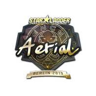 Sticker | Aerial (Gold) | Berlin 2019