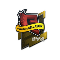 Sticker | Quantum Bellator Fire | Boston 2018