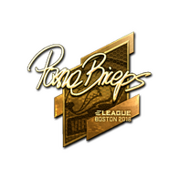 Sticker | pashaBiceps (Gold) | Boston 2018