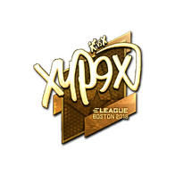 Sticker | Xyp9x (Gold) | Boston 2018