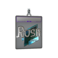 Sticker Slab | RUSH (Foil) | Boston 2018