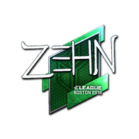 Sticker | zehN (Foil) | Boston 2018