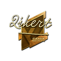 Sticker | qikert (Gold) | Boston 2018