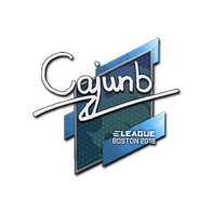 Sticker | cajunb | Boston 2018