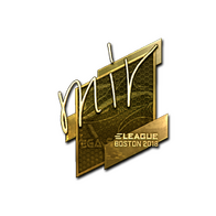 Sticker | mir (Gold) | Boston 2018