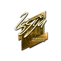 Sticker | LEGIJA (Gold) | Boston 2018