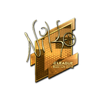 Sticker | NiKo (Gold) | Boston 2018
