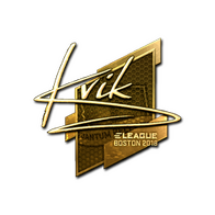 Sticker | Kvik (Gold) | Boston 2018