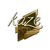 Sticker | Kaze (Gold) | Boston 2018