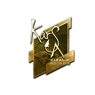 Sticker | Karsa (Gold) | Boston 2018