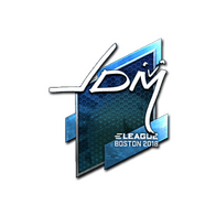 Sticker | jdm64 (Foil) | Boston 2018