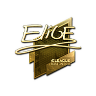 Sticker | EliGE (Gold) | Boston 2018
