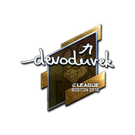 Sticker | devoduvek (Foil) | Boston 2018