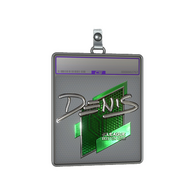 Sticker Slab | denis (Foil) | Boston 2018