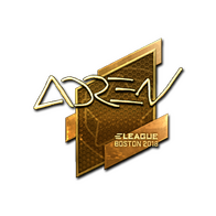 Sticker | AdreN (Gold) | Boston 2018