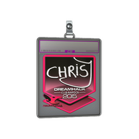 Sticker Slab | chrisJ (Foil) | Cluj-Napoca 2015