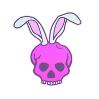 Sticker | Skull Bunny