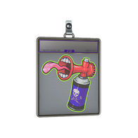 Sticker Slab | Airhorn (Glitter)