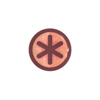 Sticker | Assterisk (Glitter)