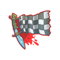 Sticker | Checkered Kukri