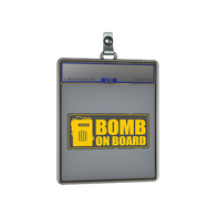 Sticker Slab | Bomb On Board