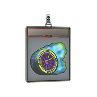 Sticker Slab | Burnout (Lenticular)