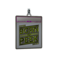Sticker Slab | Born To Peek (Foil)