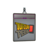 Sticker Slab | Turbo Peek (Foil)