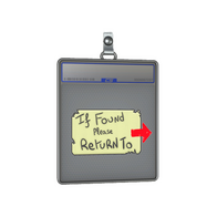 Sticker Slab | Please Return To