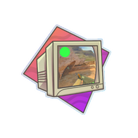 Sticker | Old School (Lenticular)