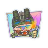 Sticker | Try Hard (Holo)
