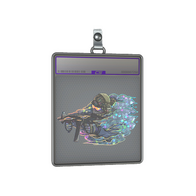 Sticker Slab | Pushing Smokes (Glitter)
