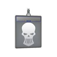 Sticker Slab | Silver Skulls
